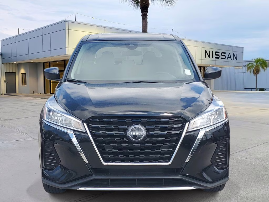 2024 Super Black Nissan Kicks S FWD SUV