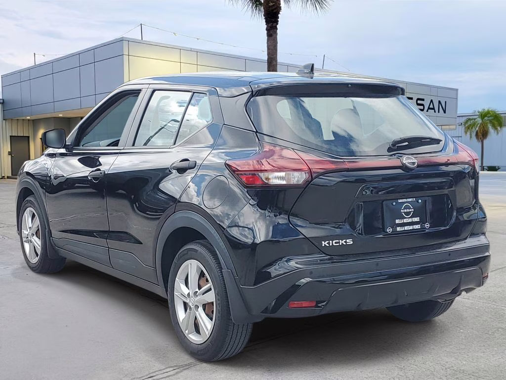 2024 Super Black Nissan Kicks S FWD SUV