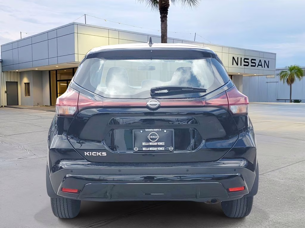 2024 Super Black Nissan Kicks S FWD SUV