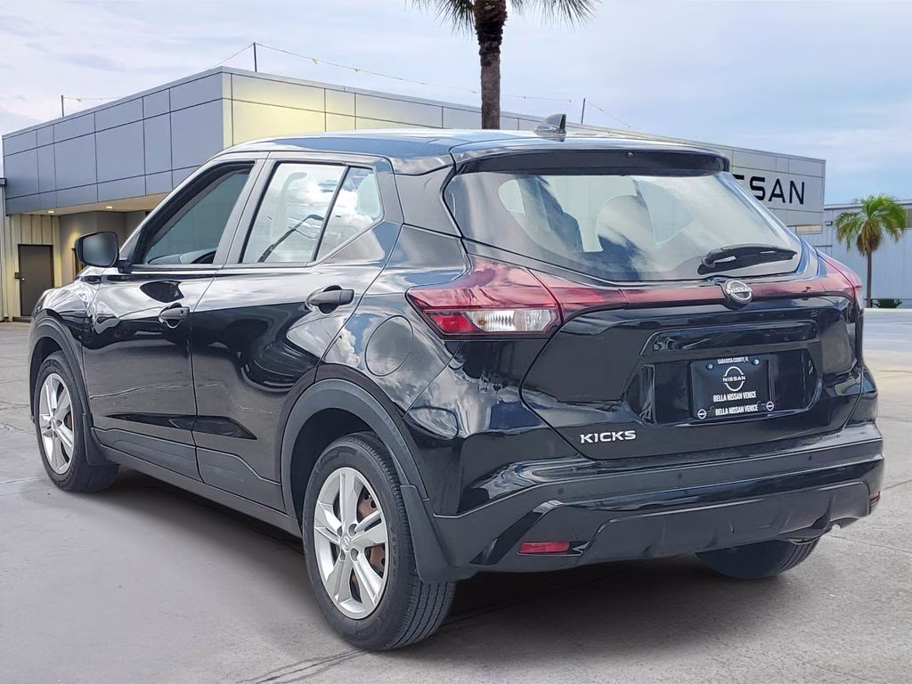 2024 Super Black Nissan Kicks S FWD SUV