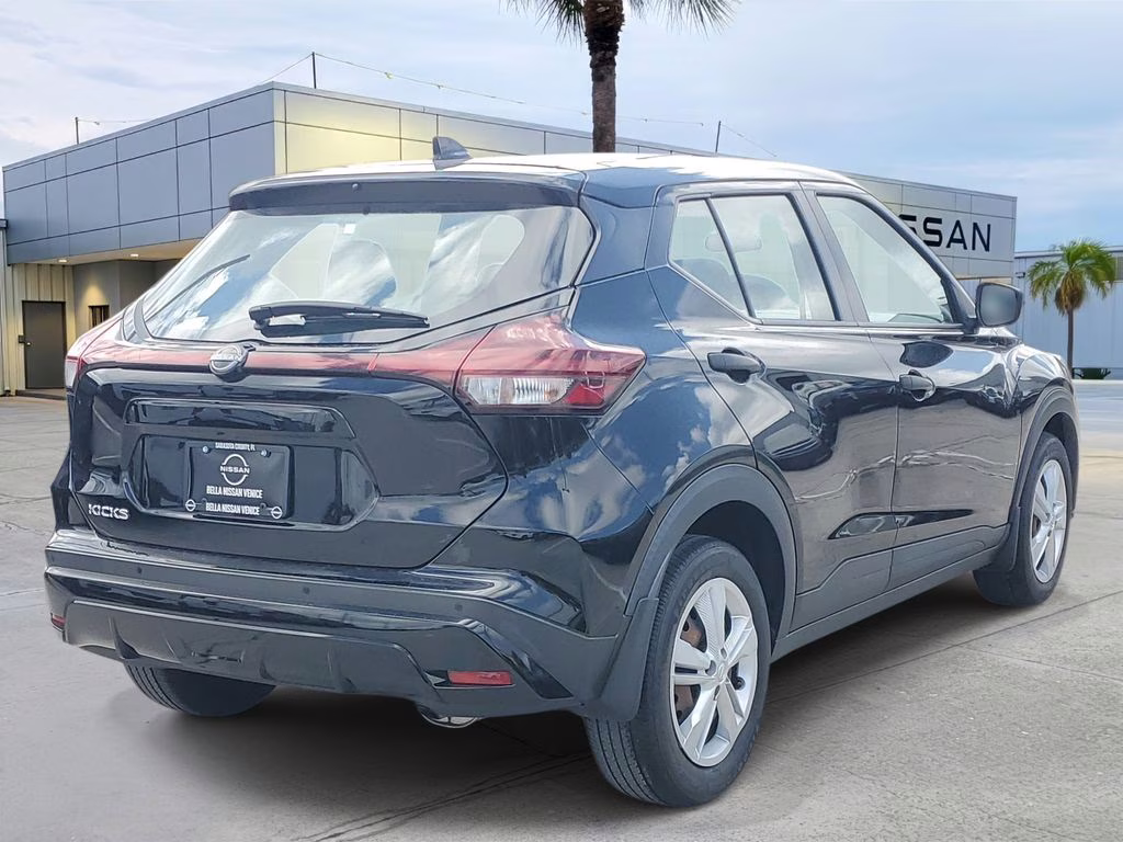 2024 Super Black Nissan Kicks S FWD SUV