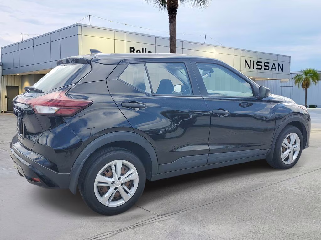 2024 Super Black Nissan Kicks S FWD SUV