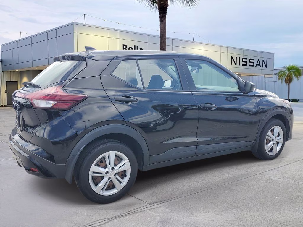2024 Super Black Nissan Kicks S FWD SUV