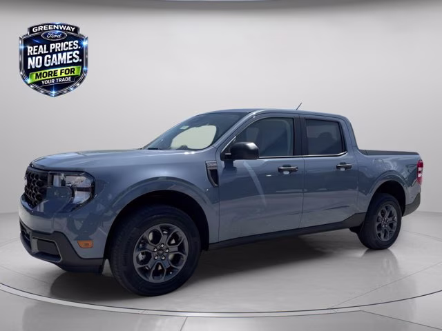 2026 Azure Gray Metallic Tri-Coat Ford Maverick XLT FWD Truck