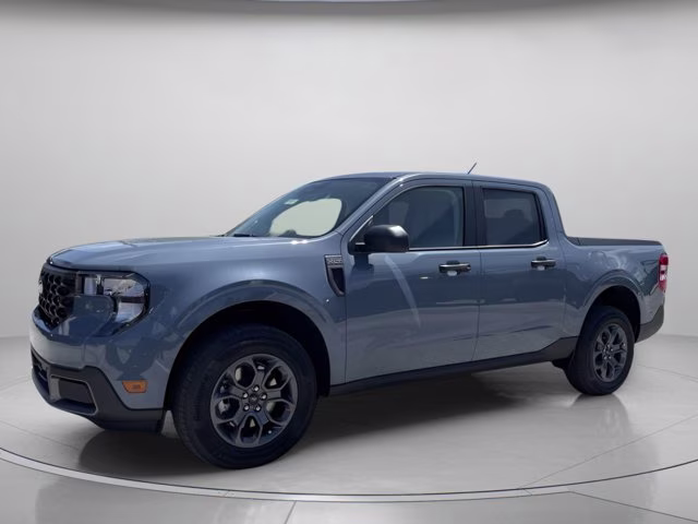 2026 Azure Gray Metallic Tri-Coat Ford Maverick XLT FWD Truck