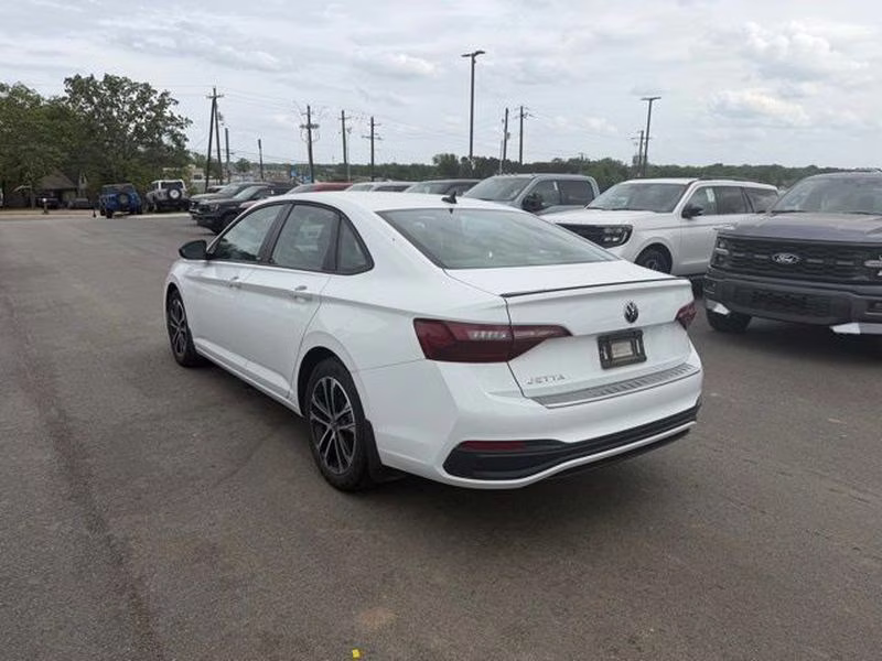 2024 Pure White Volkswagen Jetta Sport FWD Sedan