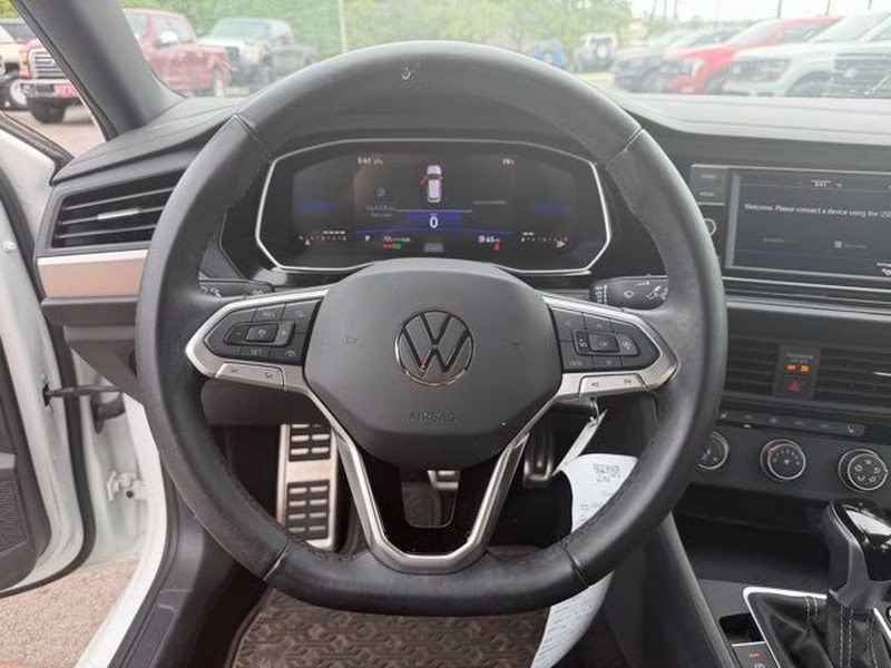 2024 Pure White Volkswagen Jetta Sport FWD Sedan