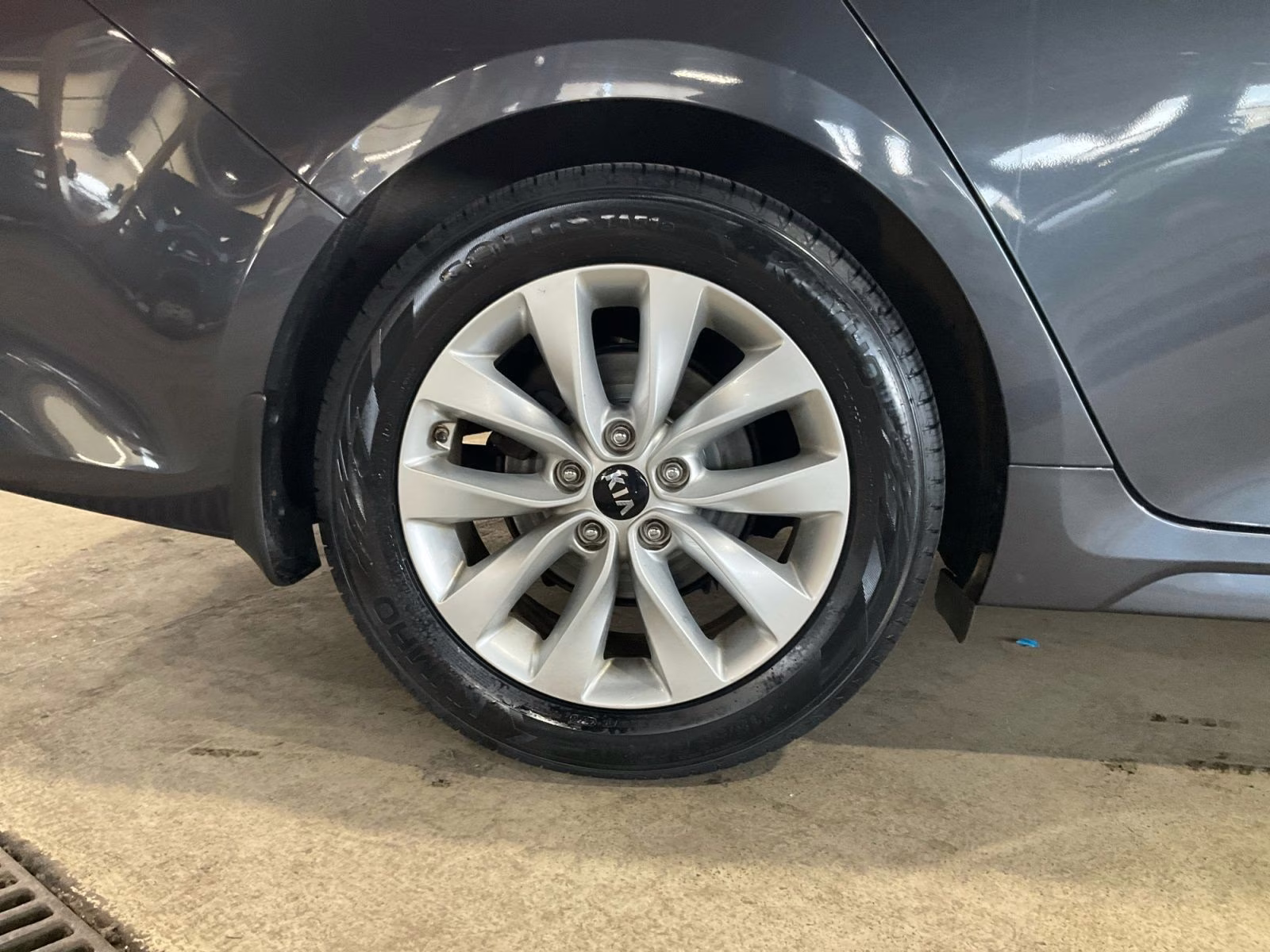 2018 Platinum Graphite Kia Optima EX FWD Sedan