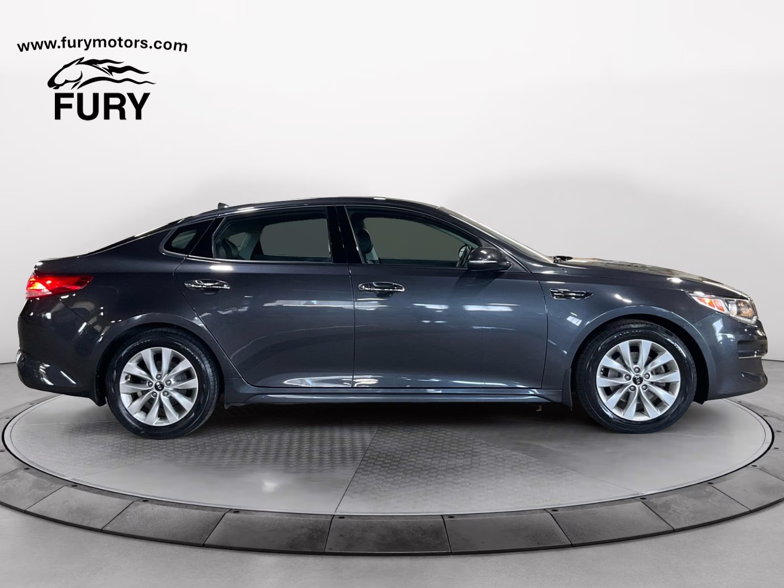 2018 Platinum Graphite Kia Optima EX FWD Sedan