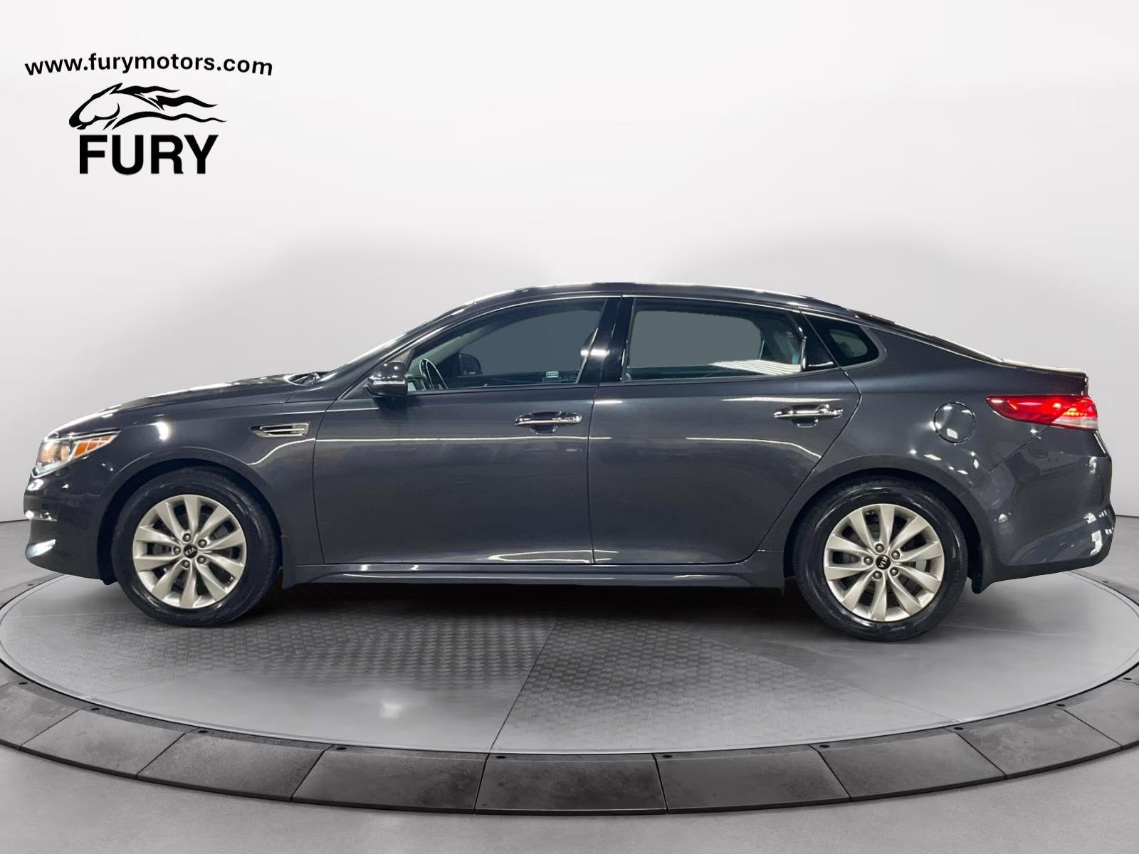 2018 Platinum Graphite Kia Optima EX FWD Sedan