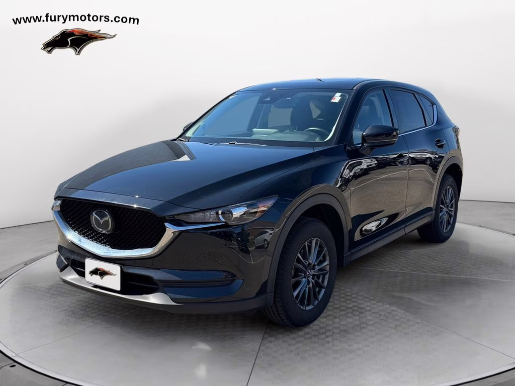 2021 Jet Black Mica Mazda CX-5 Touring Preferred w/Moonroof & Bose Sound AWD SUV