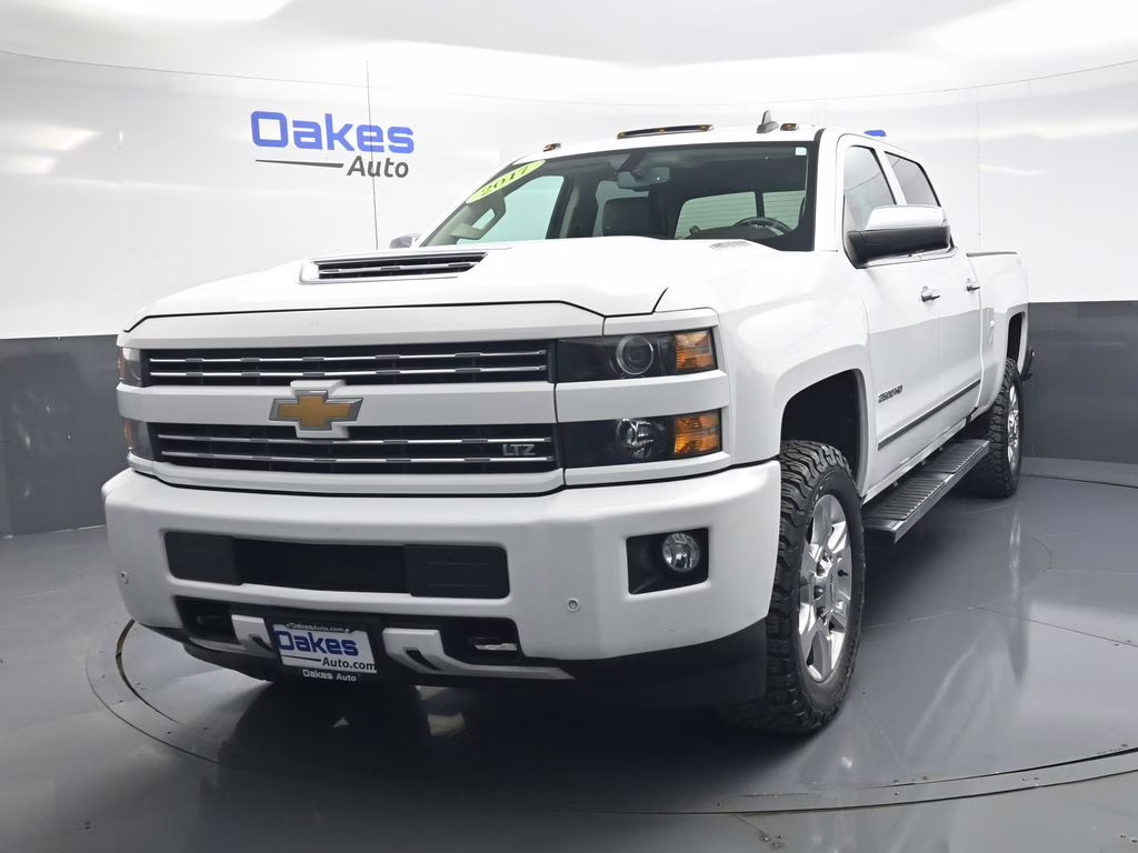 2017 Summit White Chevrolet Silverado 2500HD LTZ 4X4 Truck