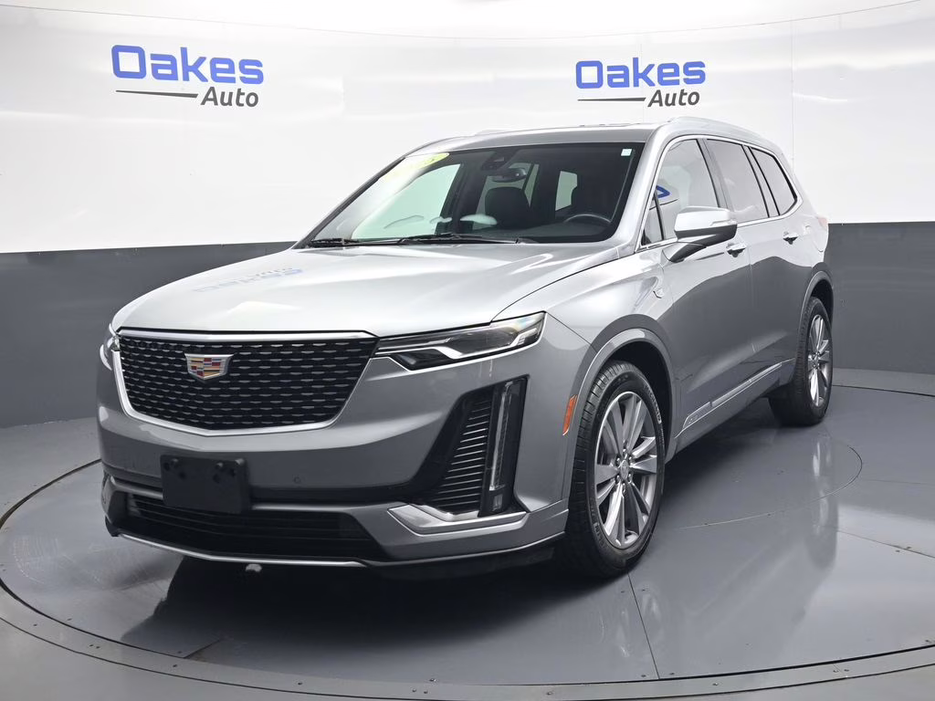2025 Argent Silver Metallic Cadillac XT6 Premium Luxury FWD SUV