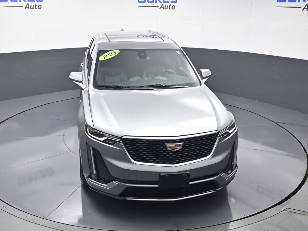 2025 Argent Silver Metallic Cadillac XT6 Premium Luxury FWD SUV