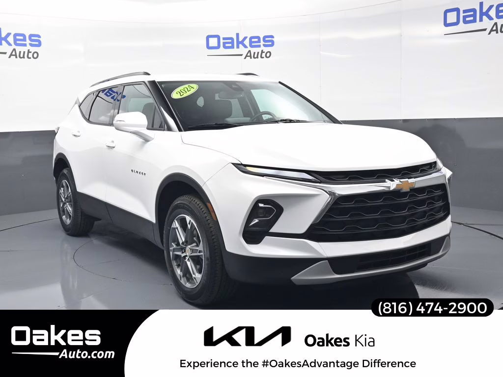2024 Summit White Chevrolet Blazer LT FWD SUV