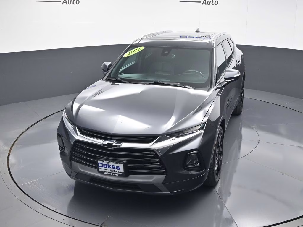 2022 Iron Gray Metallic Chevrolet Blazer Premier AWD SUV