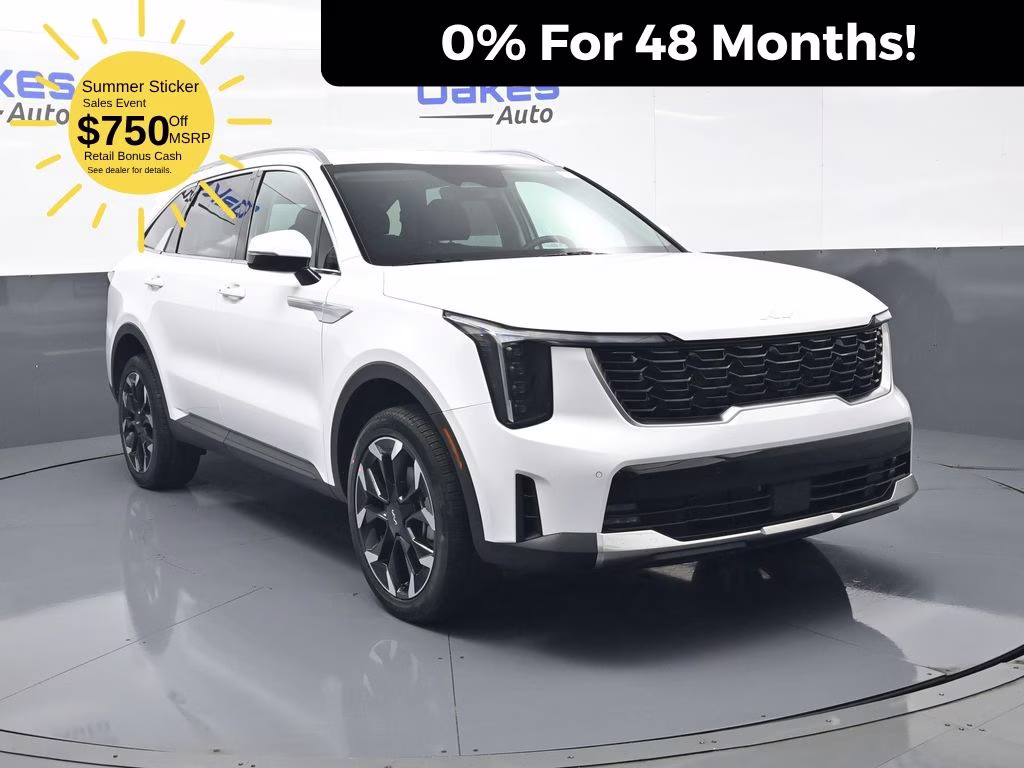 2026 Glacial White Pearl Kia Sorento EX AWD SUV