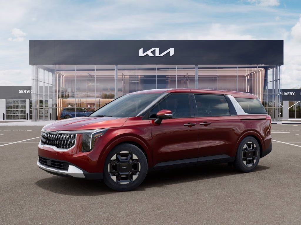 2026 Flare Red Kia Carnival EX FWD Van