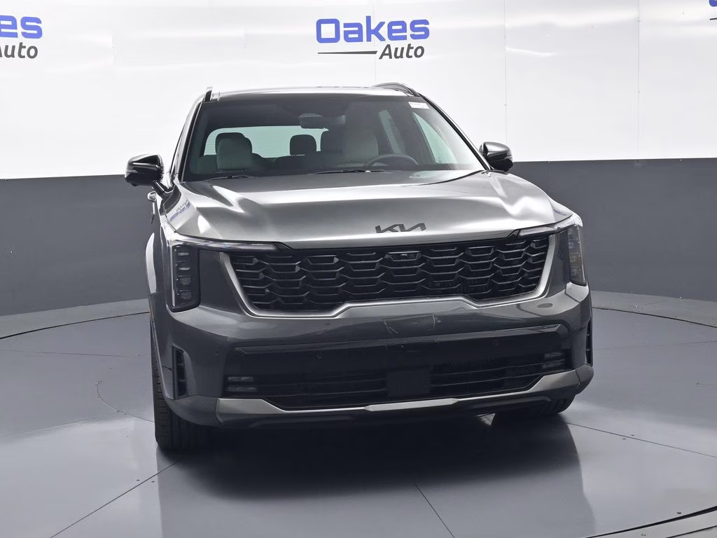 2026 Interstellar Gray Kia Sorento Hybrid X-Line SX Prestige AWD SUV