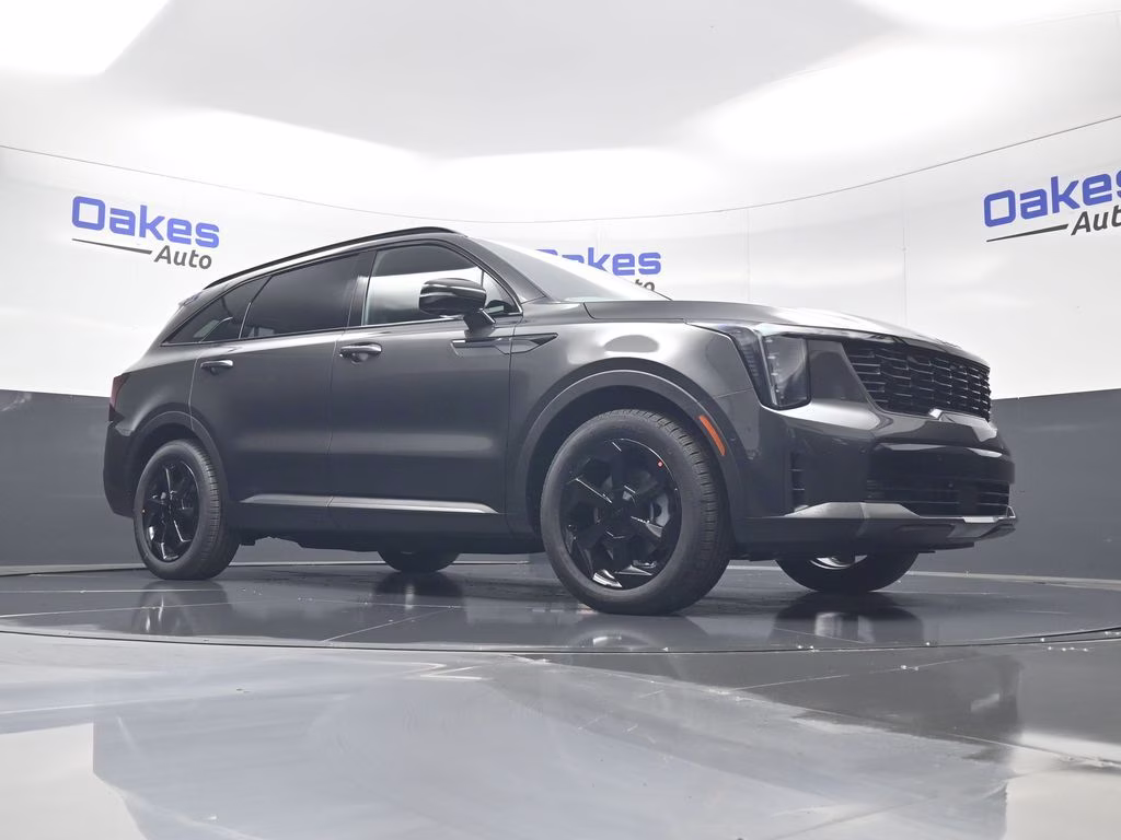 2026 Interstellar Gray Kia Sorento Hybrid X-Line SX Prestige AWD SUV