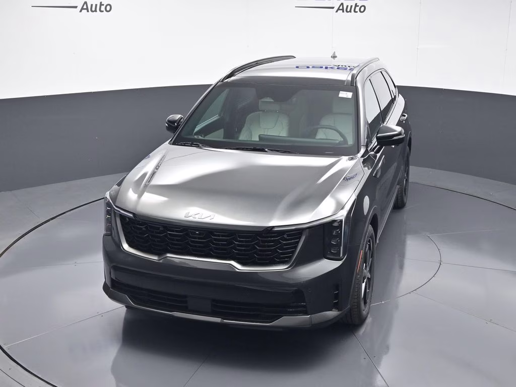 2026 Interstellar Gray Kia Sorento Hybrid X-Line SX Prestige AWD SUV