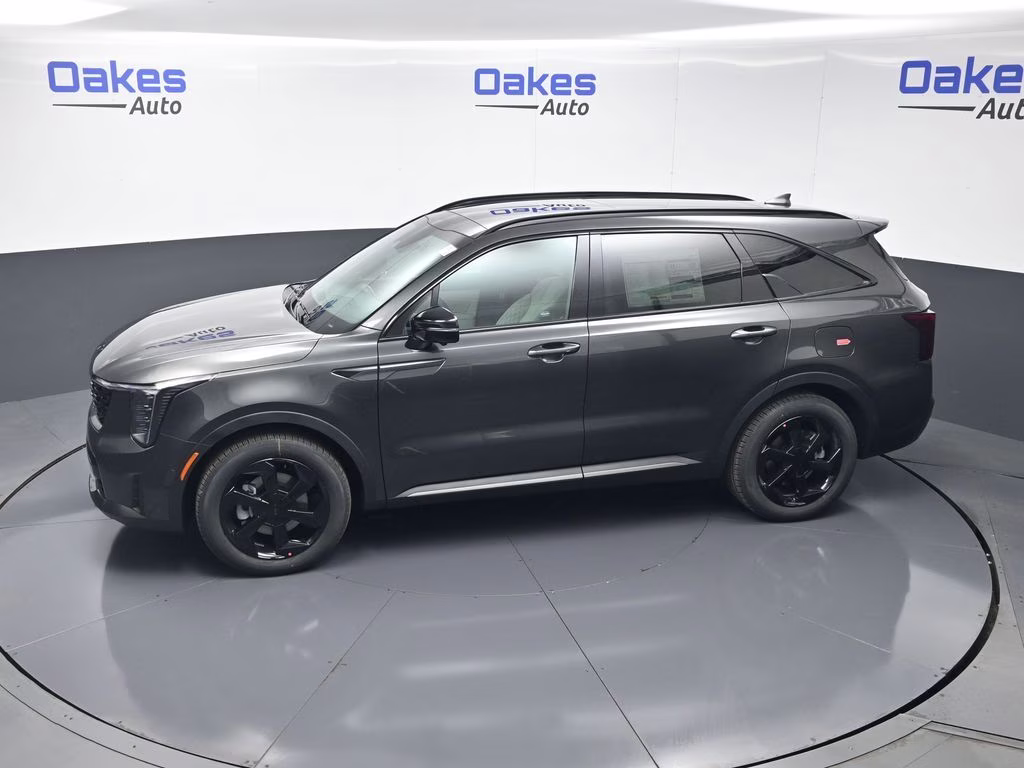 2026 Interstellar Gray Kia Sorento Hybrid X-Line SX Prestige AWD SUV