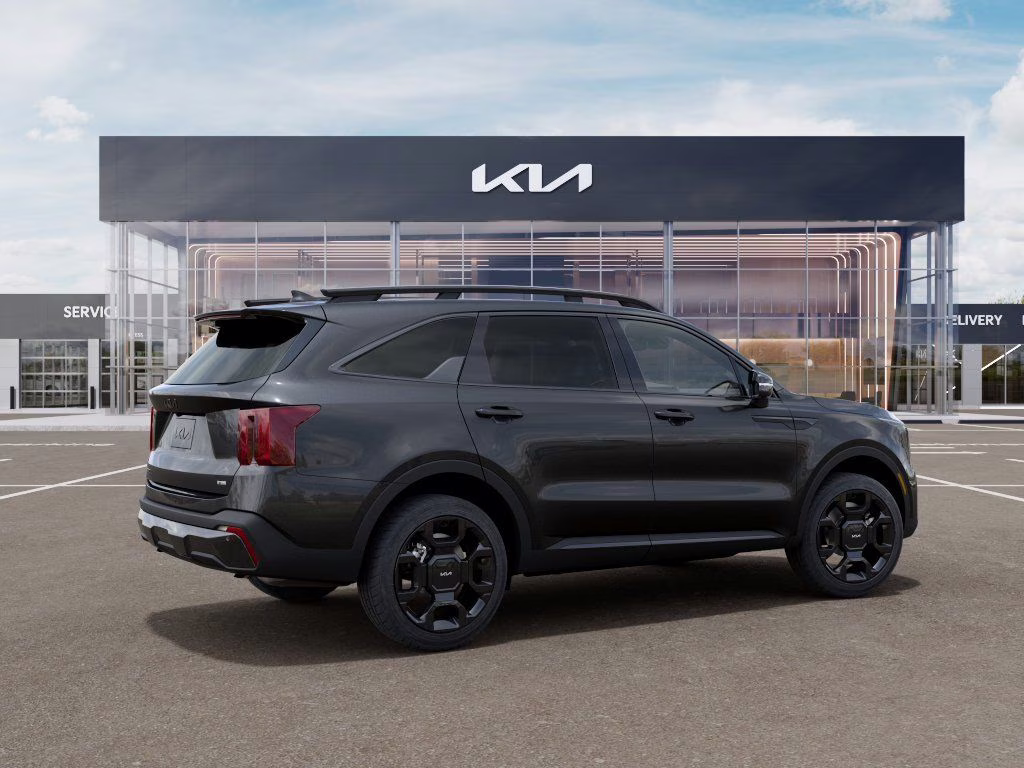 2026 Interstellar Gray Kia Sorento Hybrid X-Line SX Prestige AWD SUV