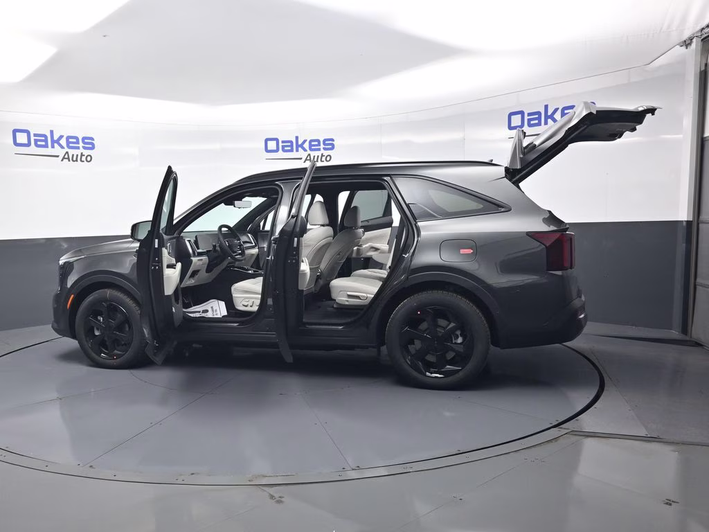 2026 Interstellar Gray Kia Sorento Hybrid X-Line SX Prestige AWD SUV