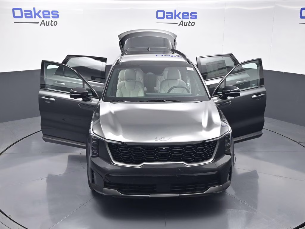 2026 Interstellar Gray Kia Sorento Hybrid X-Line SX Prestige AWD SUV