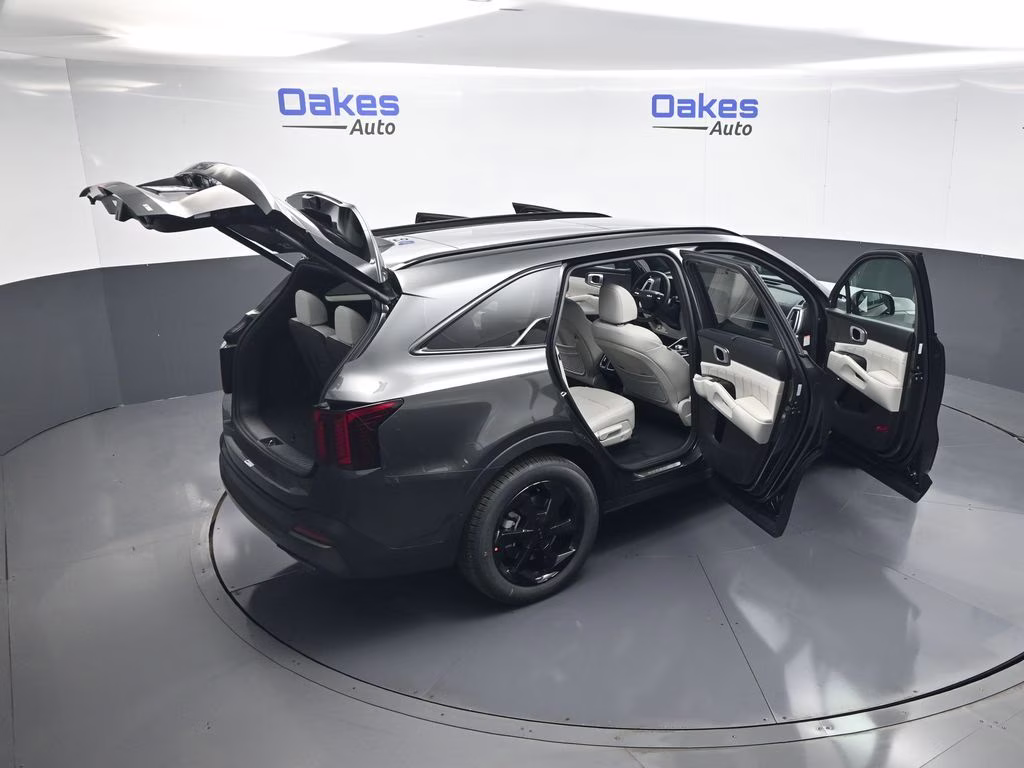 2026 Interstellar Gray Kia Sorento Hybrid X-Line SX Prestige AWD SUV