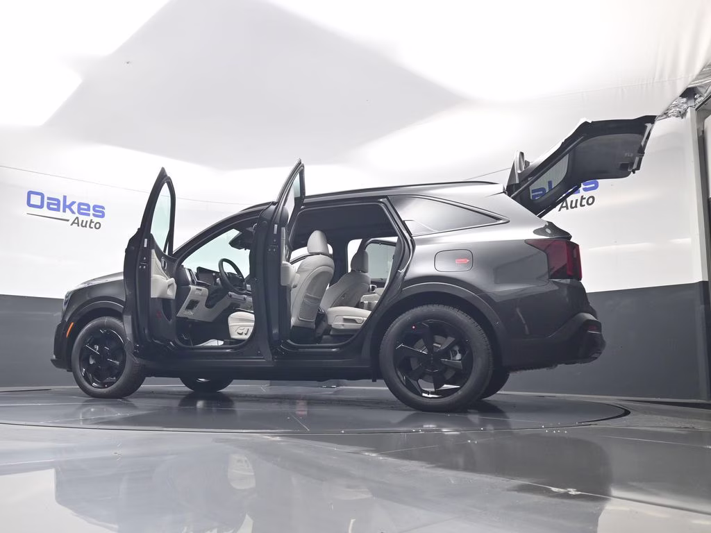 2026 Interstellar Gray Kia Sorento Hybrid X-Line SX Prestige AWD SUV
