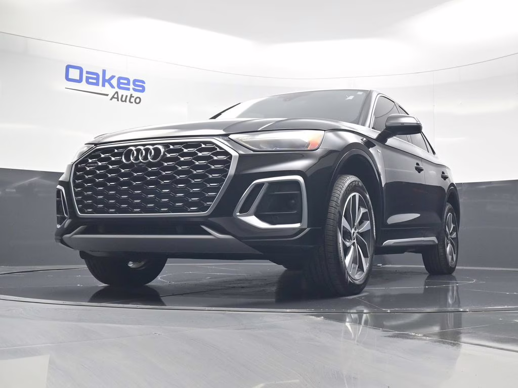 2022 Black Metallic Audi Q5 Sportback 45 S line Premium AWD SUV
