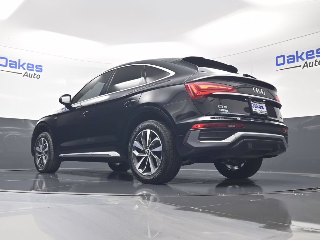 2022 Black Metallic Audi Q5 Sportback 45 S line Premium AWD SUV