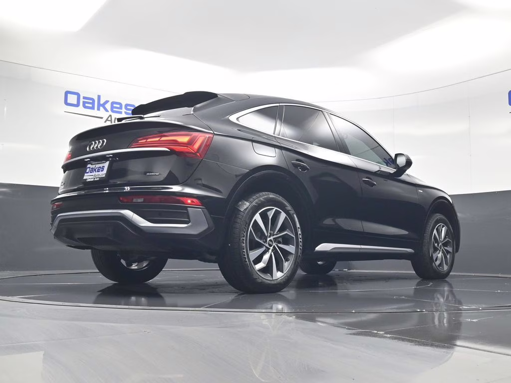 2022 Black Metallic Audi Q5 Sportback 45 S line Premium AWD SUV