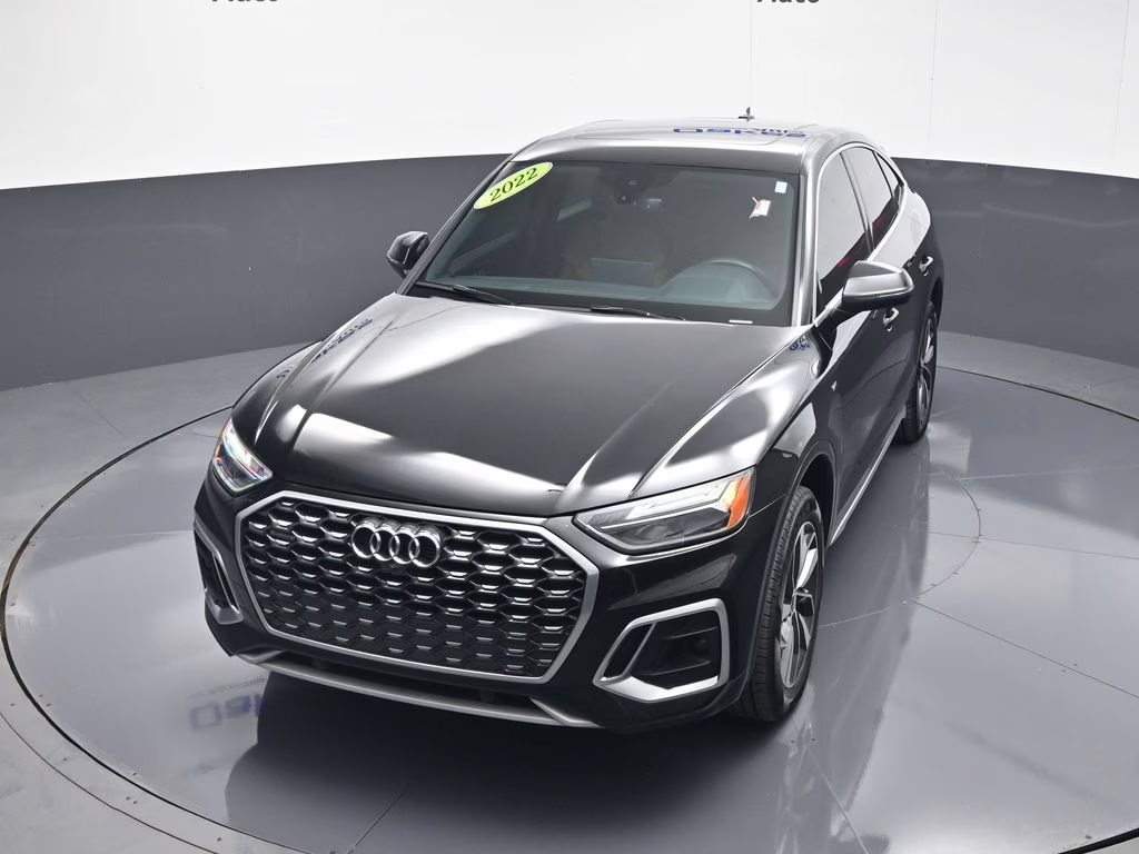 2022 Black Metallic Audi Q5 Sportback 45 S line Premium AWD SUV
