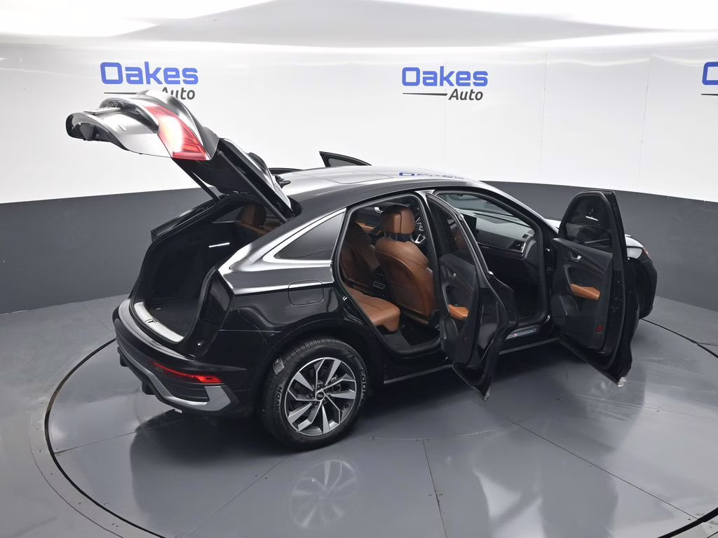 2022 Black Metallic Audi Q5 Sportback 45 S line Premium AWD SUV