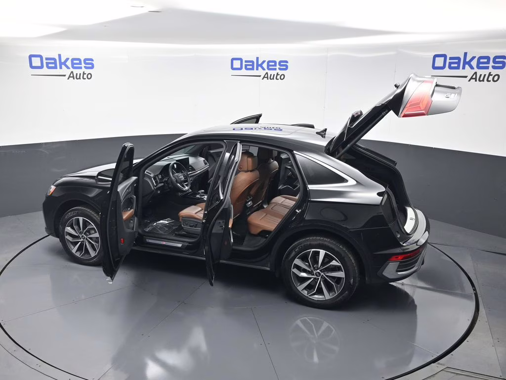 2022 Black Metallic Audi Q5 Sportback 45 S line Premium AWD SUV