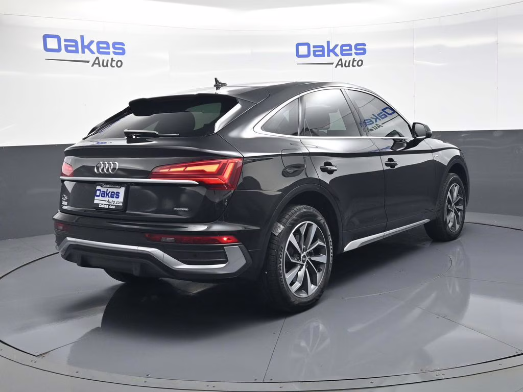 2022 Black Metallic Audi Q5 Sportback 45 S line Premium AWD SUV