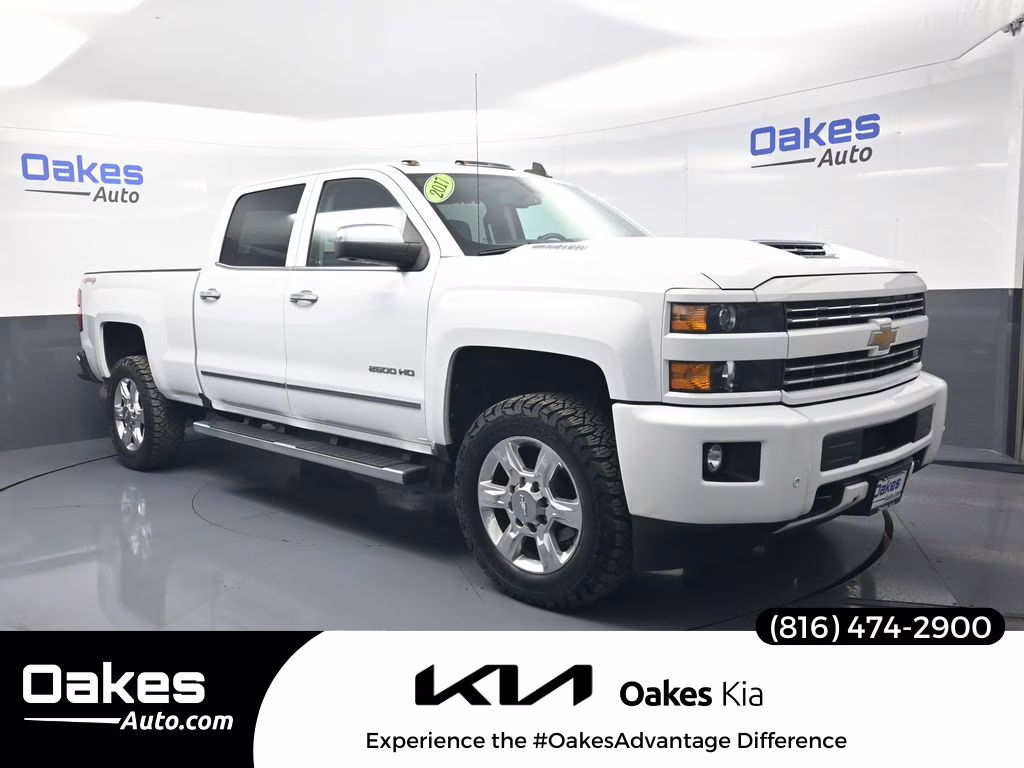 2017 Summit White Chevrolet Silverado 2500HD LTZ 4X4 Truck