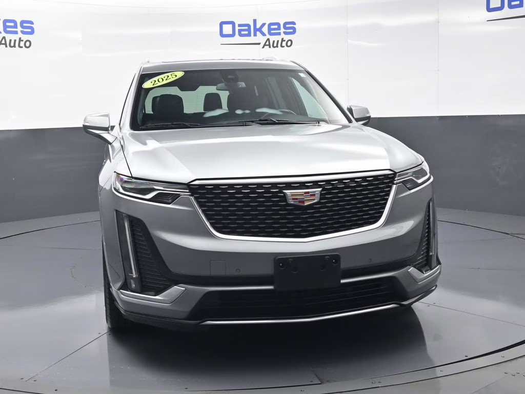 2025 Argent Silver Metallic Cadillac XT6 Premium Luxury FWD SUV