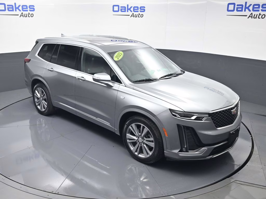 2025 Argent Silver Metallic Cadillac XT6 Premium Luxury FWD SUV