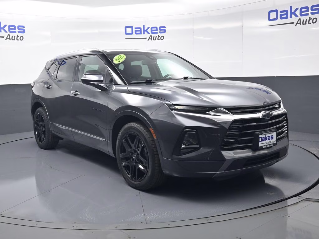2022 Iron Gray Metallic Chevrolet Blazer Premier AWD SUV