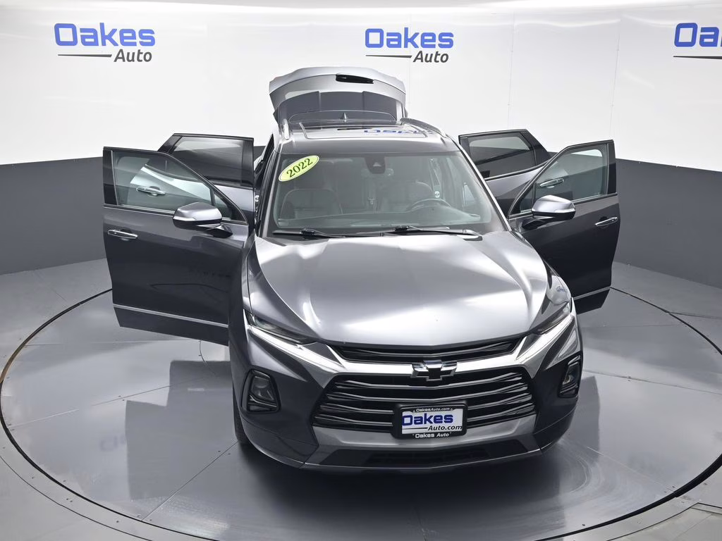 2022 Iron Gray Metallic Chevrolet Blazer Premier AWD SUV