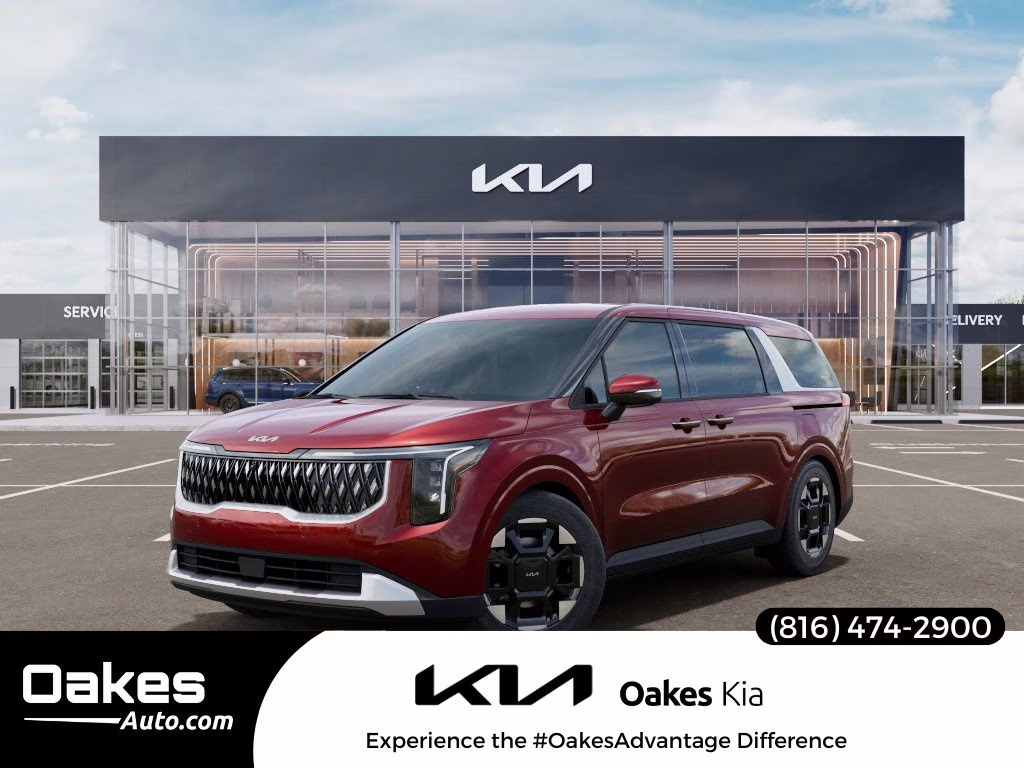 2026 Flare Red Kia Carnival EX FWD Van