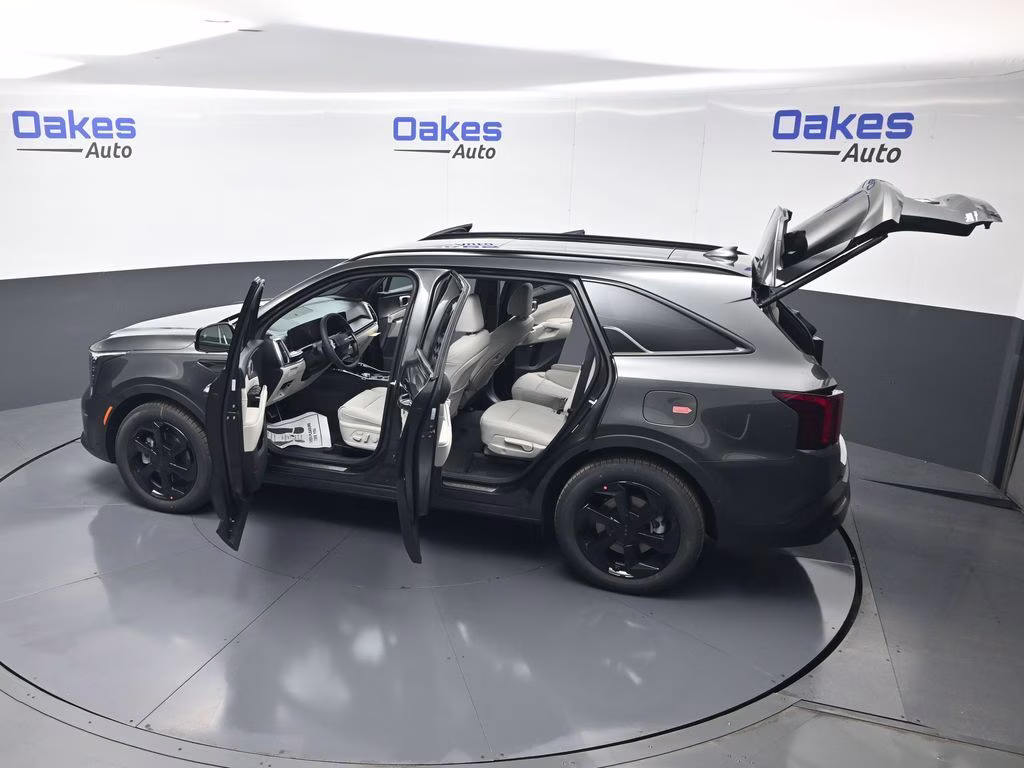 2026 Interstellar Gray Kia Sorento Hybrid X-Line SX Prestige AWD SUV