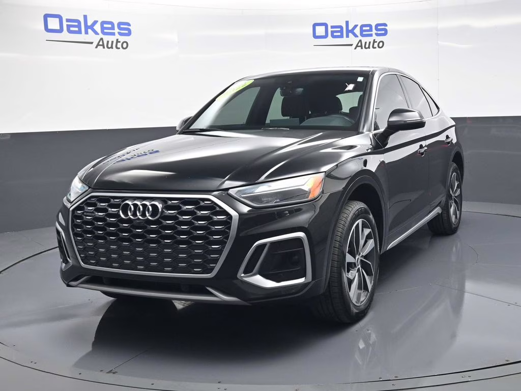 2022 Black Metallic Audi Q5 Sportback 45 S line Premium AWD SUV