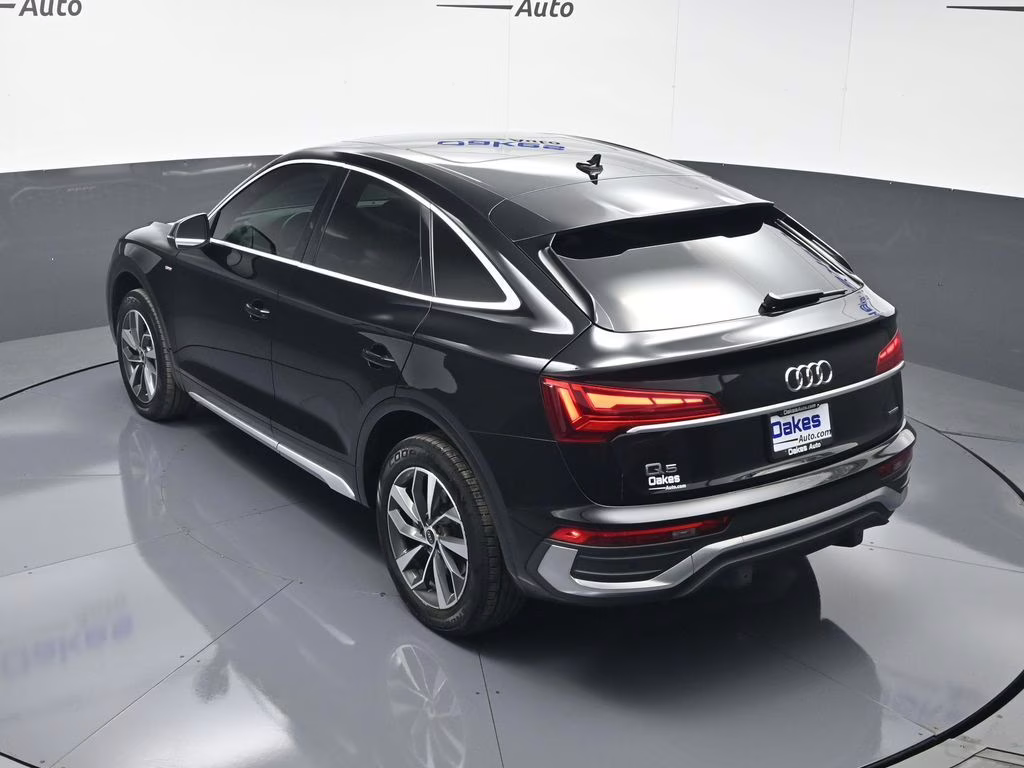 2022 Black Metallic Audi Q5 Sportback 45 S line Premium AWD SUV