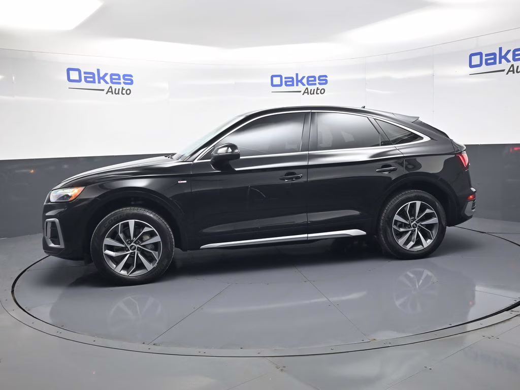 2022 Black Metallic Audi Q5 Sportback 45 S line Premium AWD SUV
