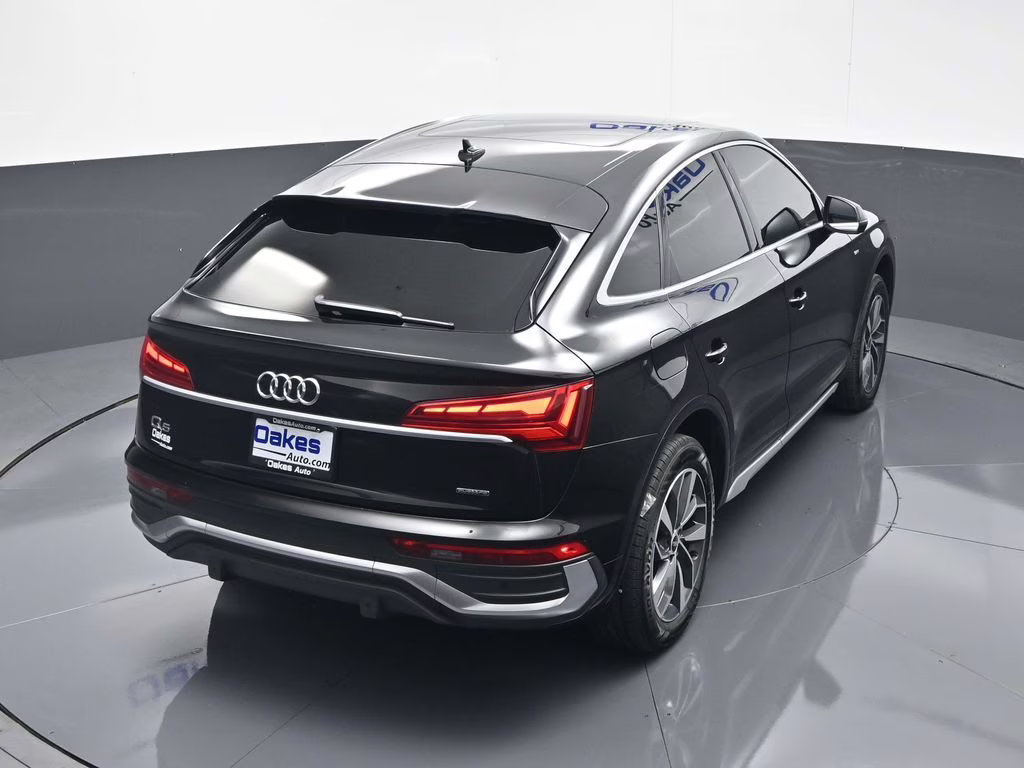 2022 Black Metallic Audi Q5 Sportback 45 S line Premium AWD SUV
