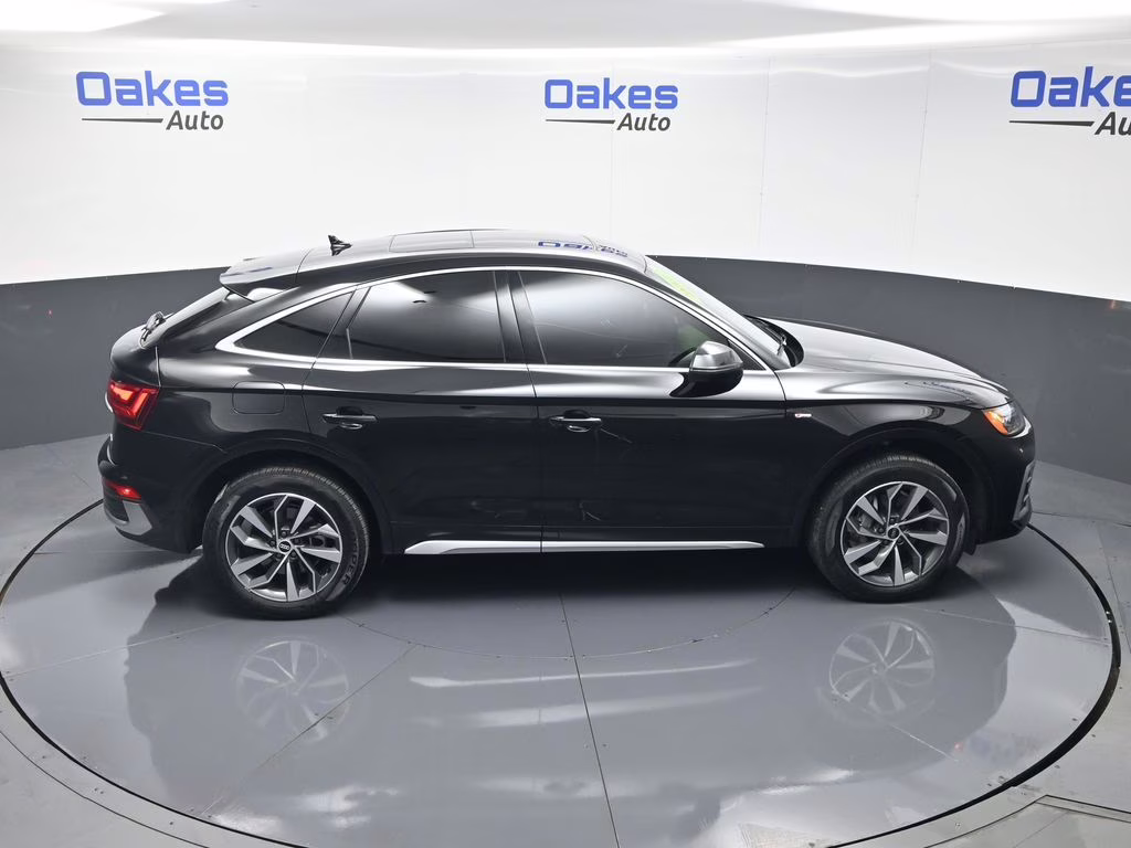 2022 Black Metallic Audi Q5 Sportback 45 S line Premium AWD SUV